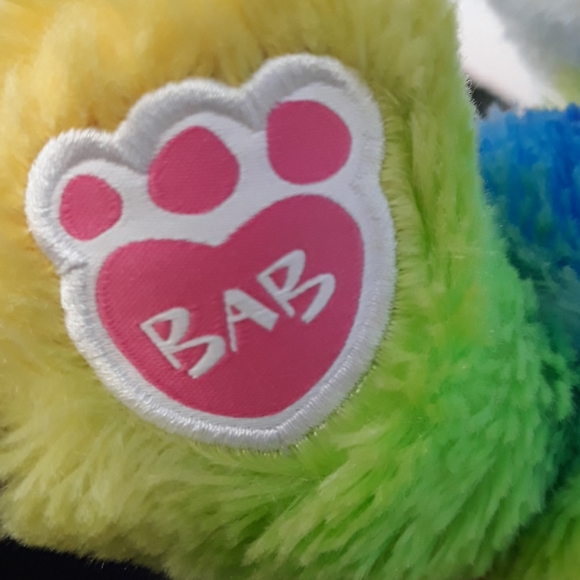 Build A Bear x Lisa Frank Rainbow Tie Dye Panda - Picture 4 of 6